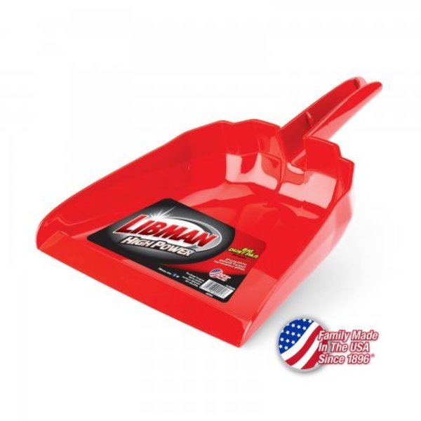 Libman Libman Commercial 13" Dust Pan - Red - 911 911